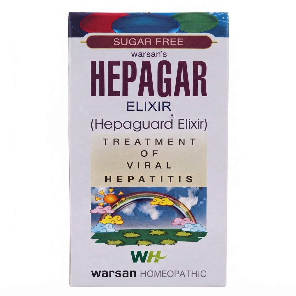 Hepagar Elixir Hepaguard 120ml homeopathic medicine