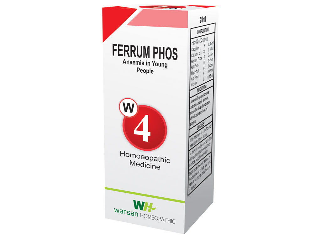 Warsan No. 4 Ferrum Phos 20ml