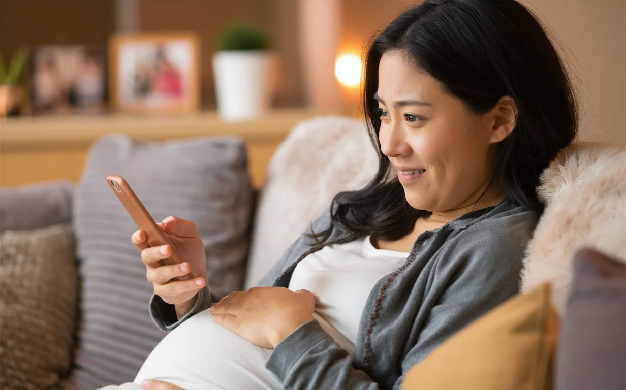 Check your pregnancy symptoms at home with Warsan