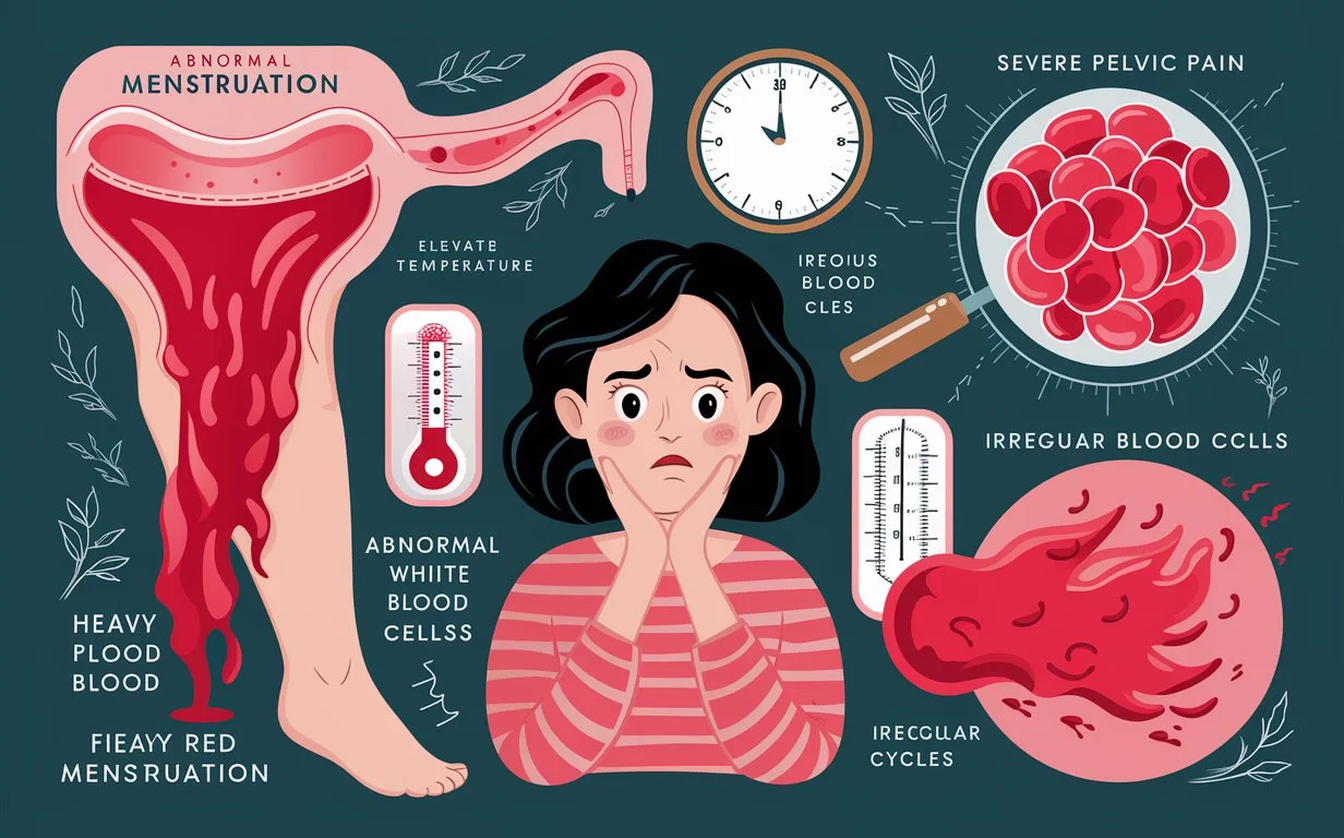 Explore the 8 types of abnormal menstruation, their causes, symptoms, and treatment options for better menstrual health.