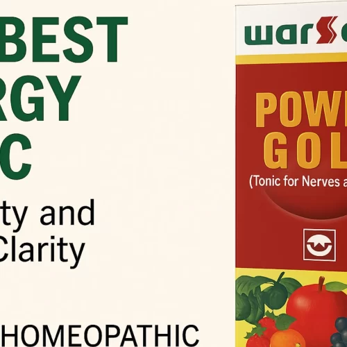 The best energy tonic by Warsan Homeopathic – boosts vitality, sharpens mental clarity, fights fatigue, and supports overall wellness