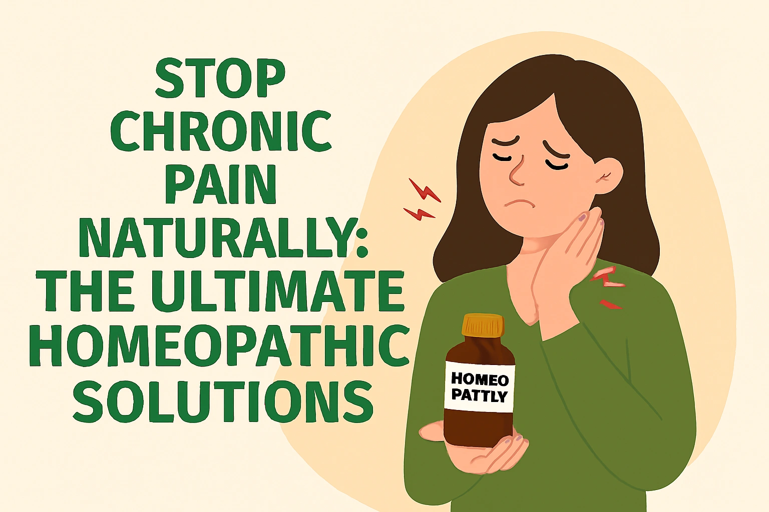 Stop Chronic Pain Naturally: The Ultimate Homeopathic Solutions