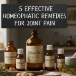 5 Effective Homeopathic Remedies for Joint Pain