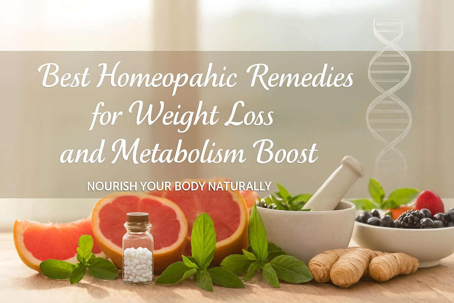 Best Homeopathic Remedies for Weight Loss and Metabolism Boost