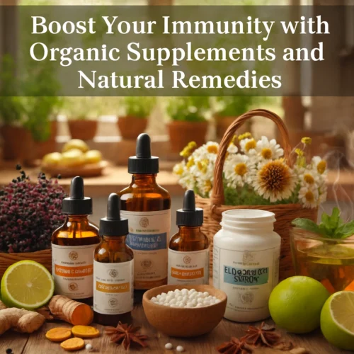 Boost Your Immunity with Organic Supplements and Natural Remedies