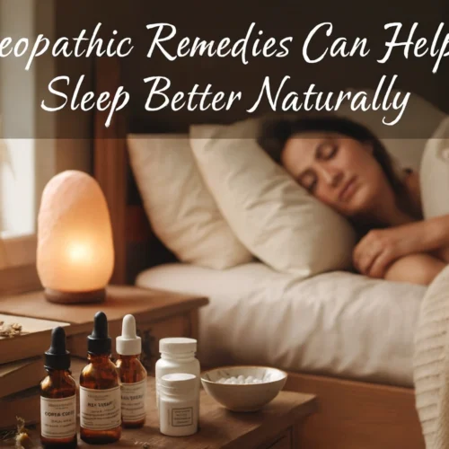 How Homeopathic Remedies Can Help You Sleep Better Naturally