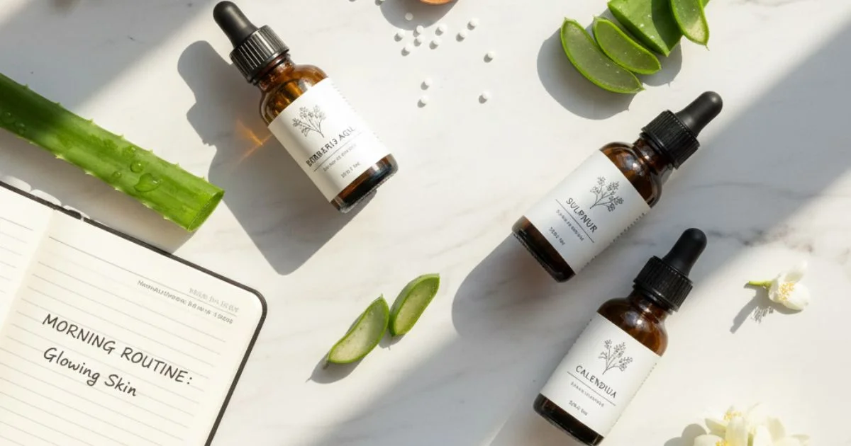 Homeopathic Skin Care for Clear Skin