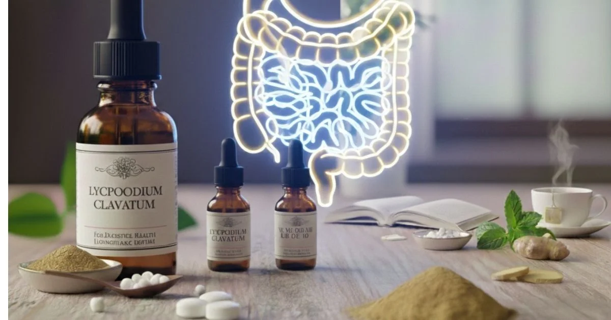 Lycopodium for digestive issues