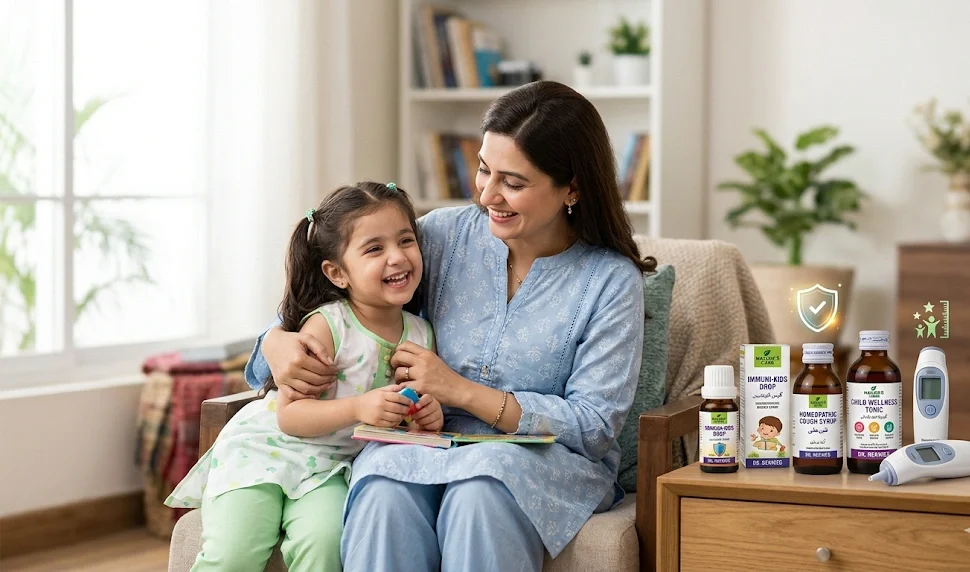 Homeopathic medicines for children in Pakistan – safe and gentle healthcare solutions for kids by Warsan Homeopathic