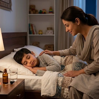 Homeopathic medicine for bedwetting in children and nighttime care