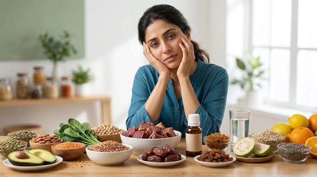 Iron-rich foods and homeopathic support for anemia and iron deficiency