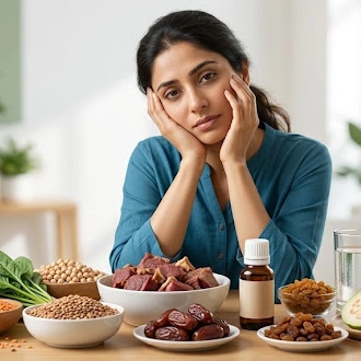 Iron-rich foods and homeopathic support for anemia and iron deficiency