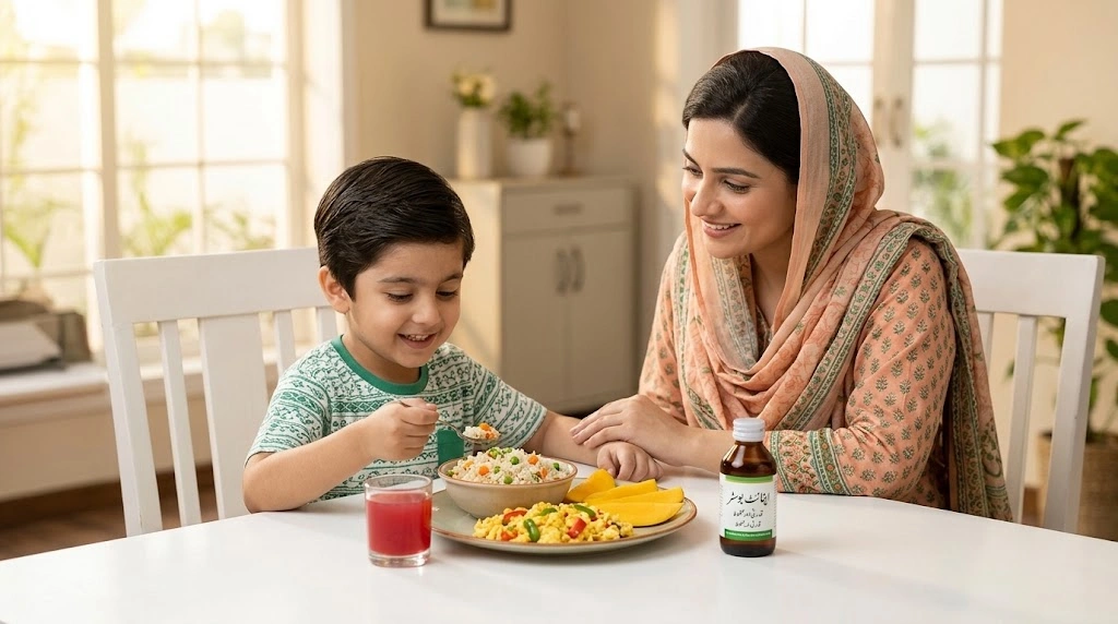 Homeopathic appetite booster for children in Pakistan