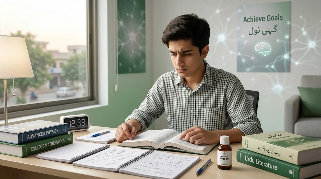 Homeopathic brain tonics for students in Pakistan during exam season