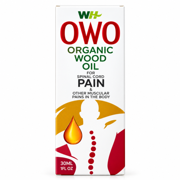 OWO Organic Wood Oil 30ml – For Spinal Cord, Joint & Muscular Pain